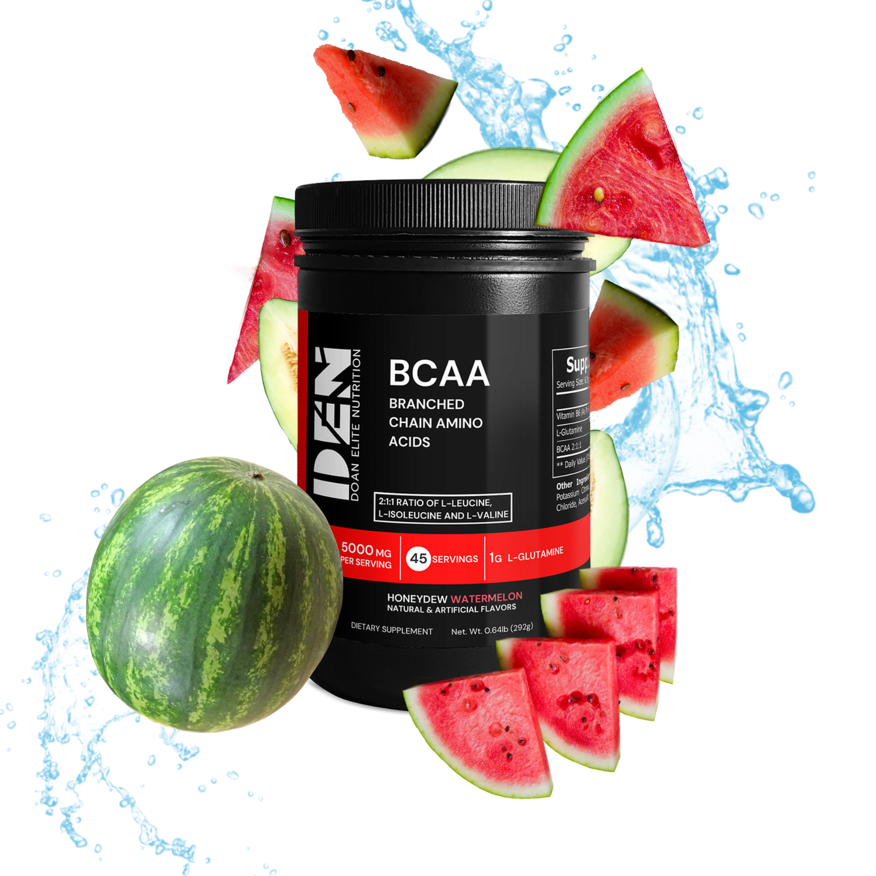 Doan Elite Nutrition BCAA 5000 - the ultimate formula for lean muscle gains, superior athletic performance, and faster recovery. With 5000mg of BCAAs and glutamine, our scientifically-backed blend accelerates recovery and promotes protein synthesis for maximum results.