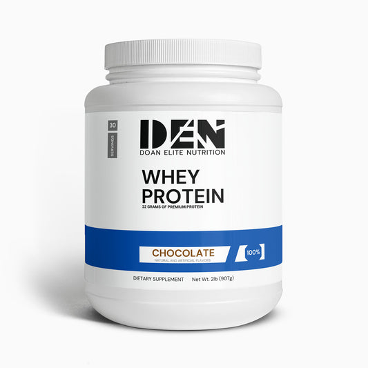 Discover Doan Elite Nutrition Whey Protein, the perfect solution for quick muscle growth and speedy recovery. Packed with essential nutrients, this formula supports muscle development and helps you reach your fitness goals faster.